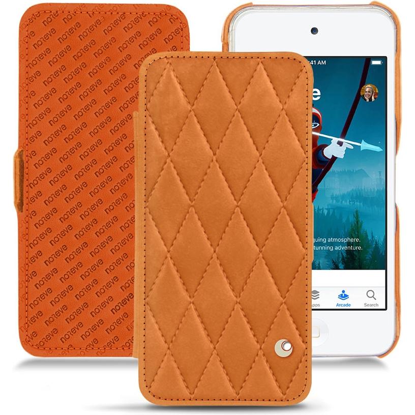 Noreve Lederschutzhülle horizontal, MP3 Tasche + Hülle, Orange