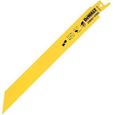 DeWalt, Sägeblatt, BIMetall Metallsäbelsägeblätter (Gesamtlänge: 203 mm, Zahnteilung: 1.4 mm, für schnelle Schn