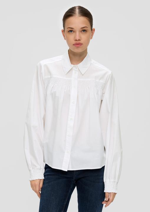 Image du produit s.Oliver Bluse Hemdbluse aus Baumwolle (42)