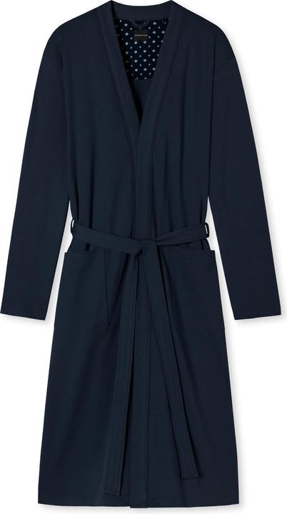 Produktbild Schiesser Bademantel "Essentials" marine (L)