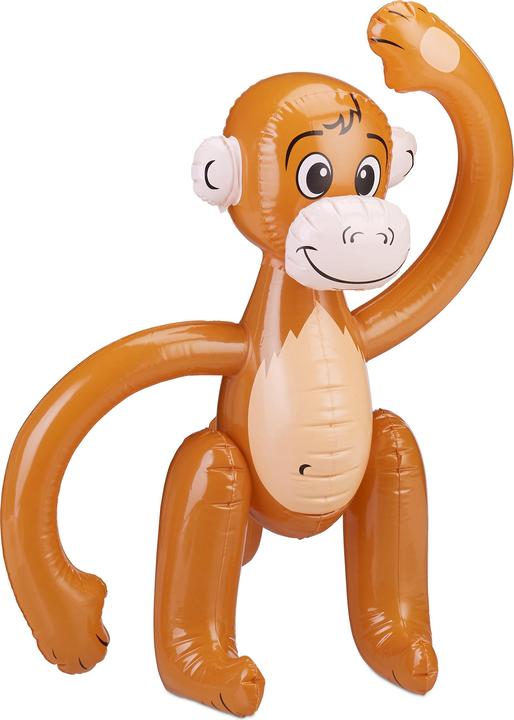 Actual product image Relaxdays Inflatable Monkey