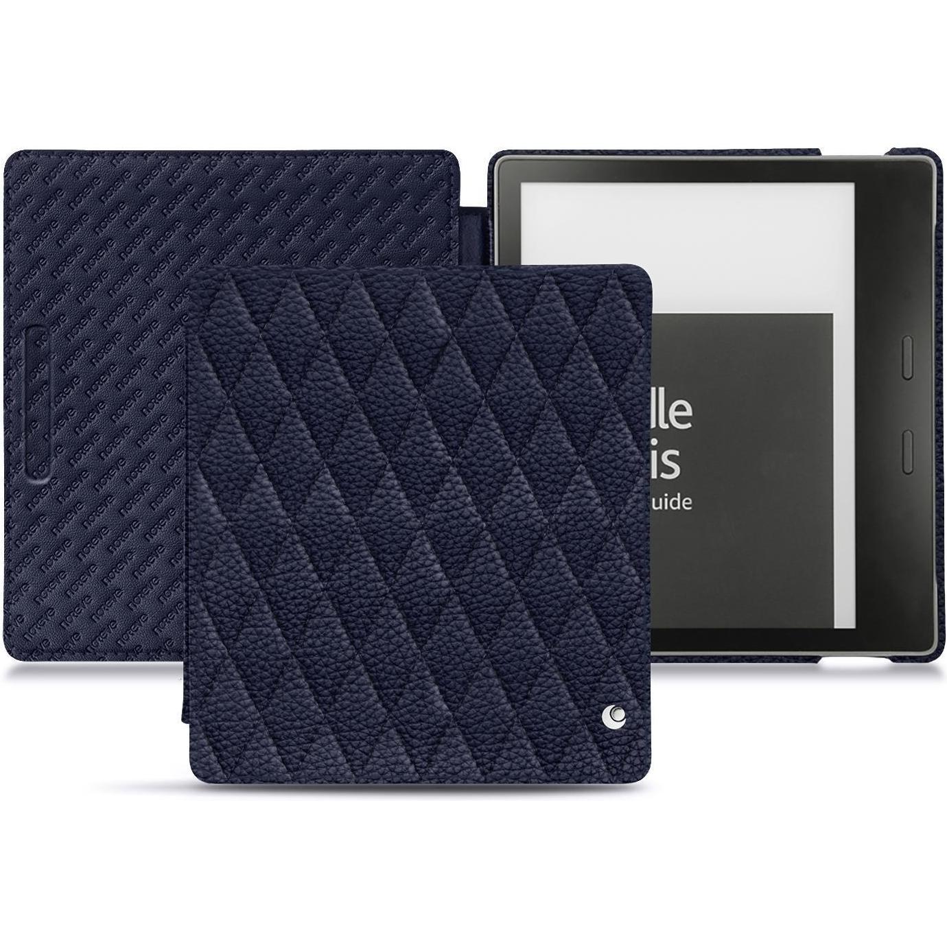 Noreve Lederschutzhülle horizontal (Kindle Oasis (2019)), Tablet Hülle, Violett