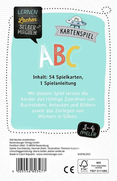 Actual product image Ravensburger Abc (German)
