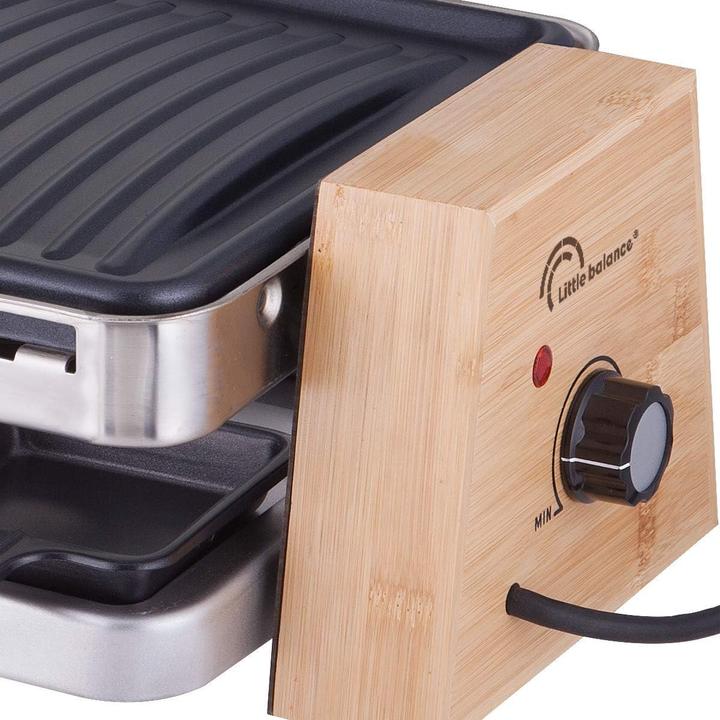 Produktbild Little Balance 8388 Raclette Wood 1500-8 Elegance Holz/Edelstahl