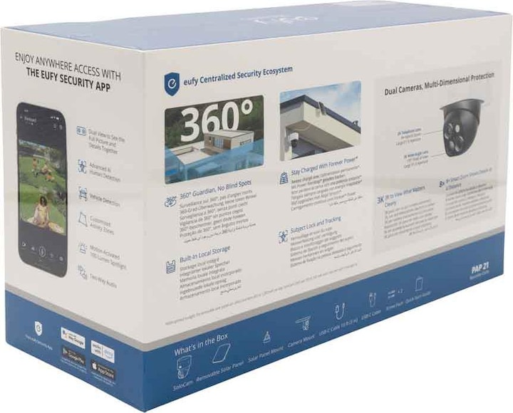 Produktbild eufy SoloCam S340 (2880 x 1620 Pixels)