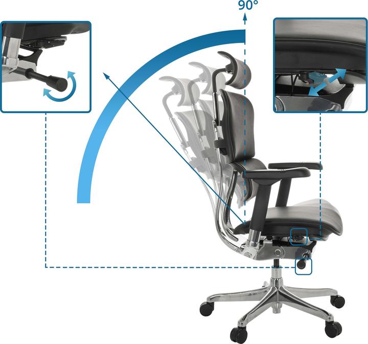 Actual product image Hjh Office Ergohuman Gen2