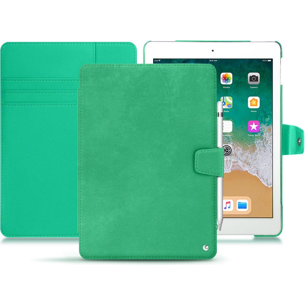 Thumbnail - Noreve Lederschutzhülle Wallet (iPad 9.7), Tablet Hülle, Grün