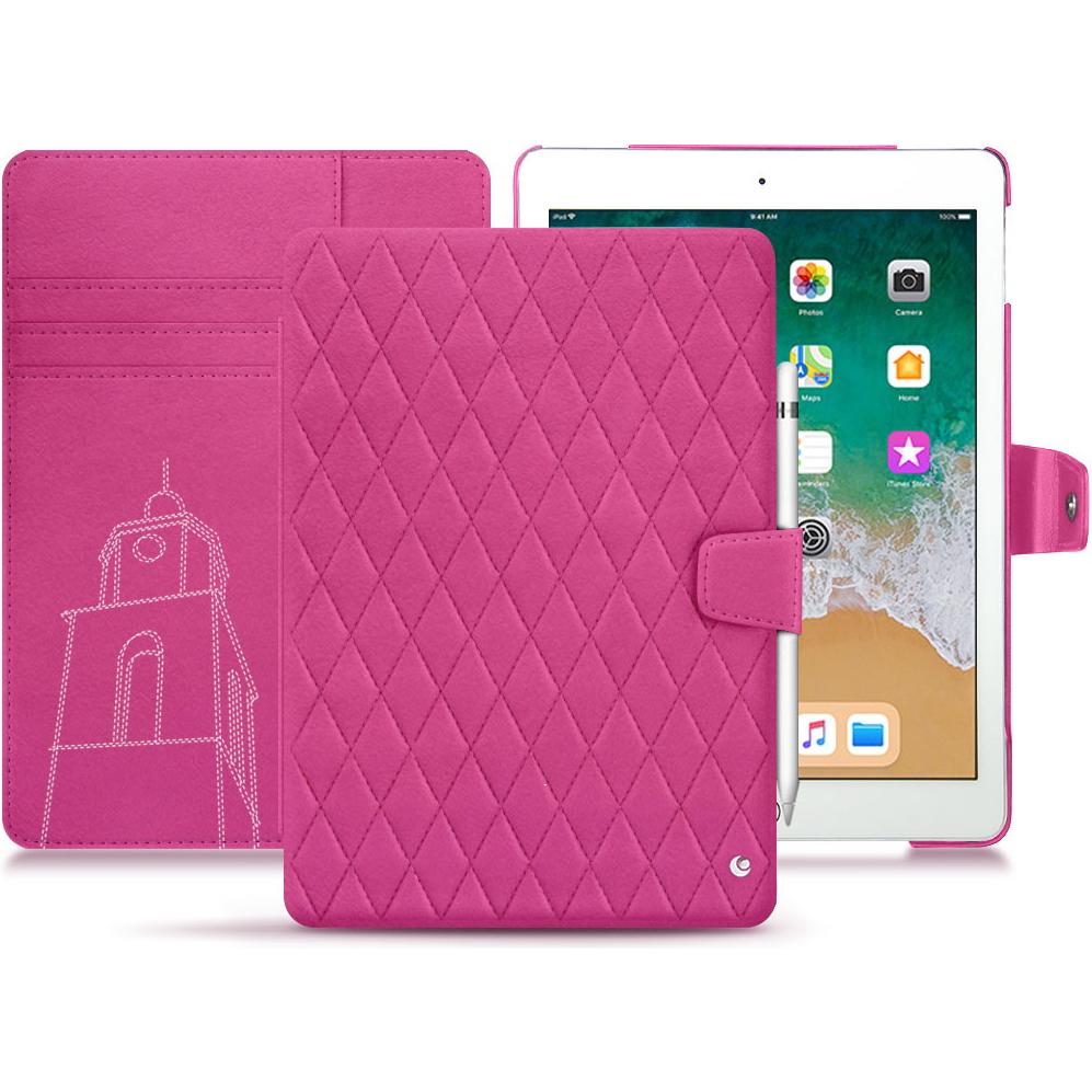 Noreve Lederschutzhülle Wallet (iPad 9.7), Tablet Hülle, Rosa