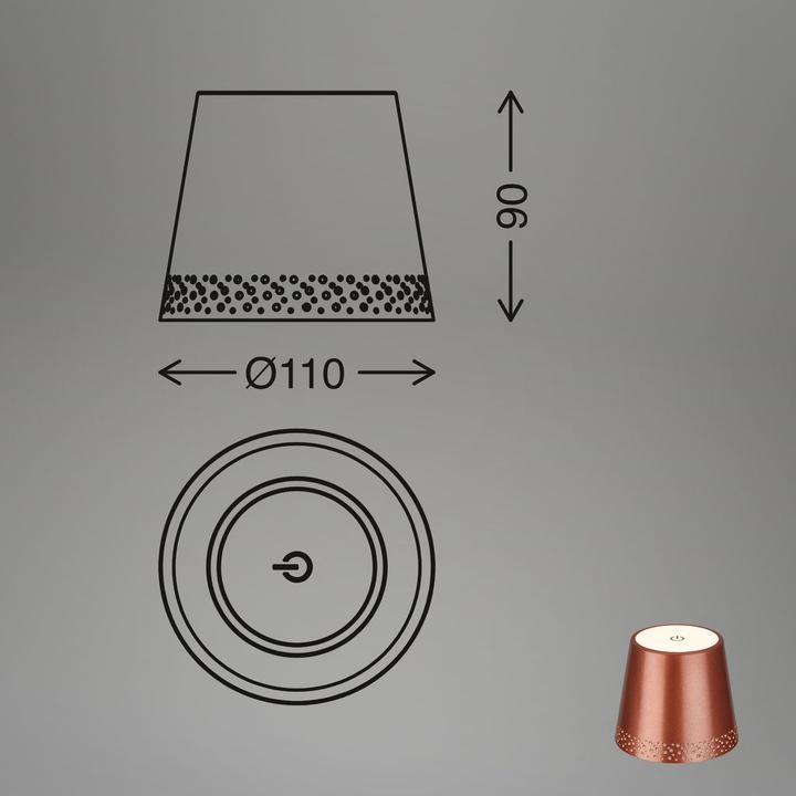 Produktbild Briloner Flaschenlicht (280 lm)