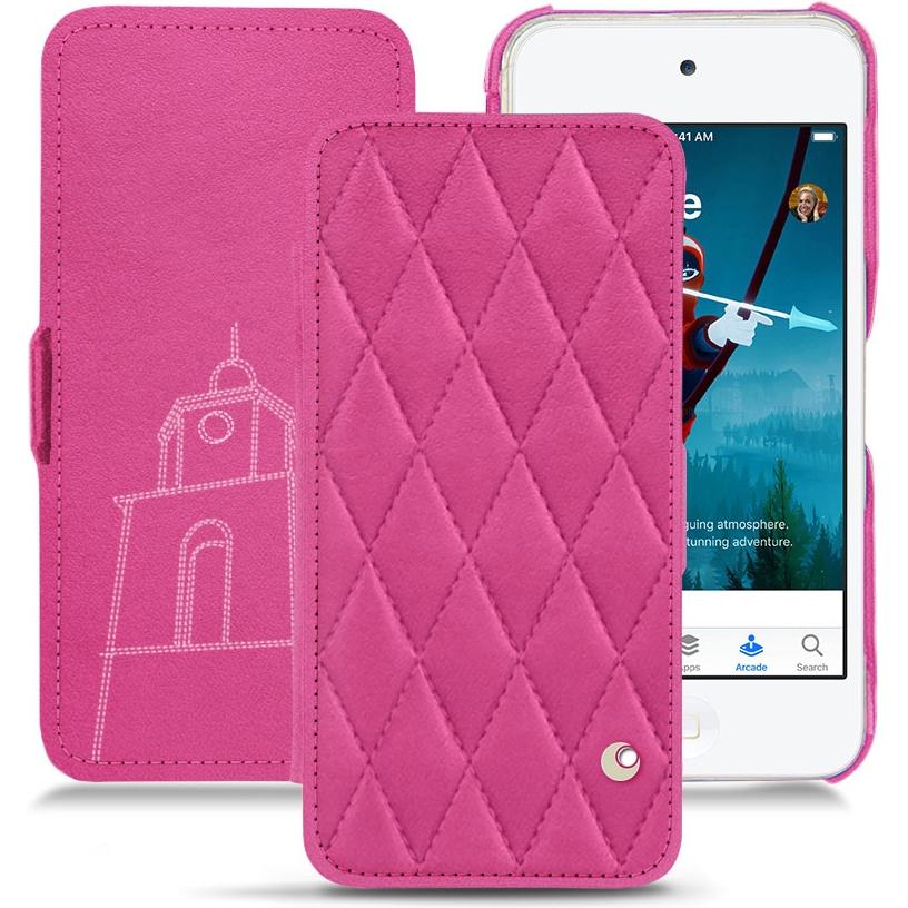 Noreve Lederschutzhülle horizontal, MP3 Tasche + Hülle, Rosa