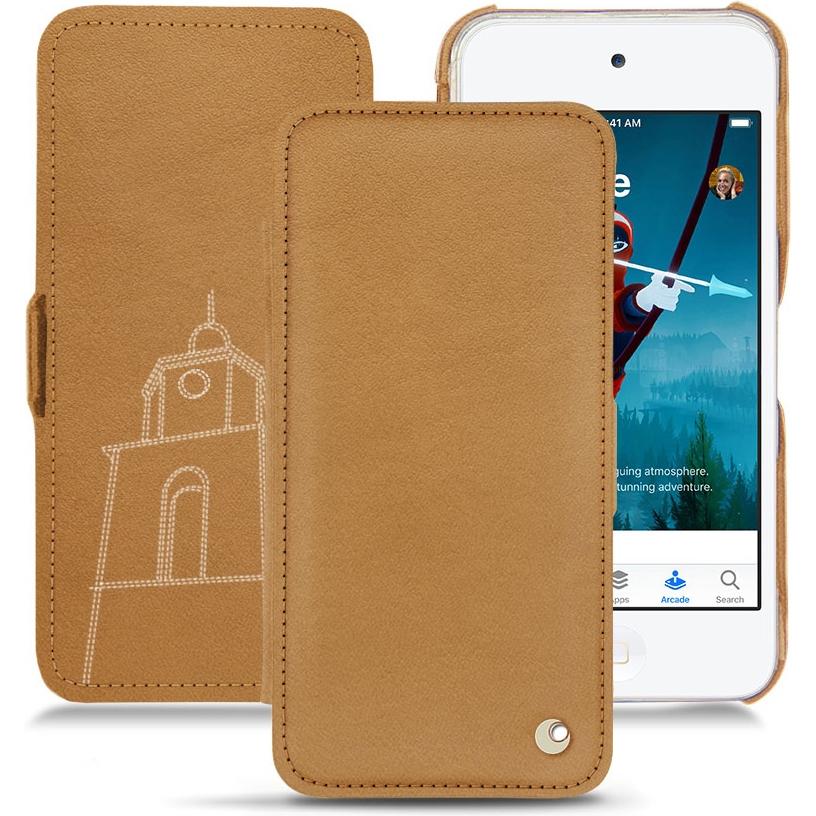 Noreve Lederschutzhülle horizontal, MP3 Tasche + Hülle, Braun