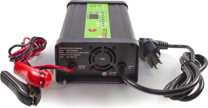 Produktbild Swaytronic Smart LiFePO 4 Battery Charger 14.6V 20A (20 A, 12V)