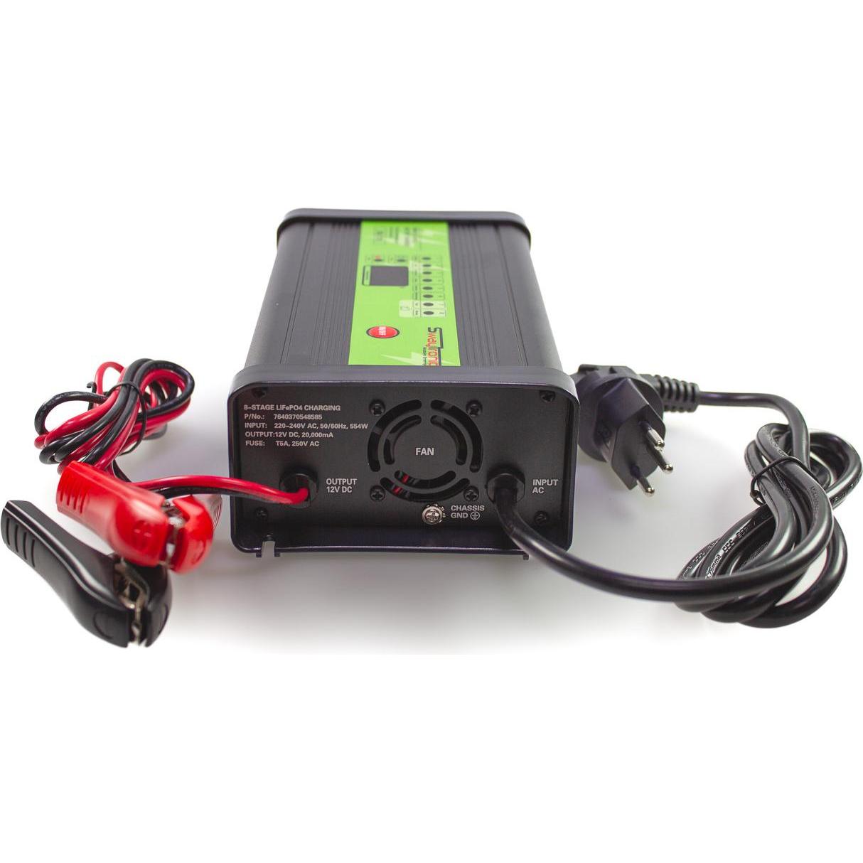 Thumbnail - Swaytronic, Batterieladegerät, Smart LiFePO 4 Battery Charger 14.6V 20A (14.4 V, 20 A)