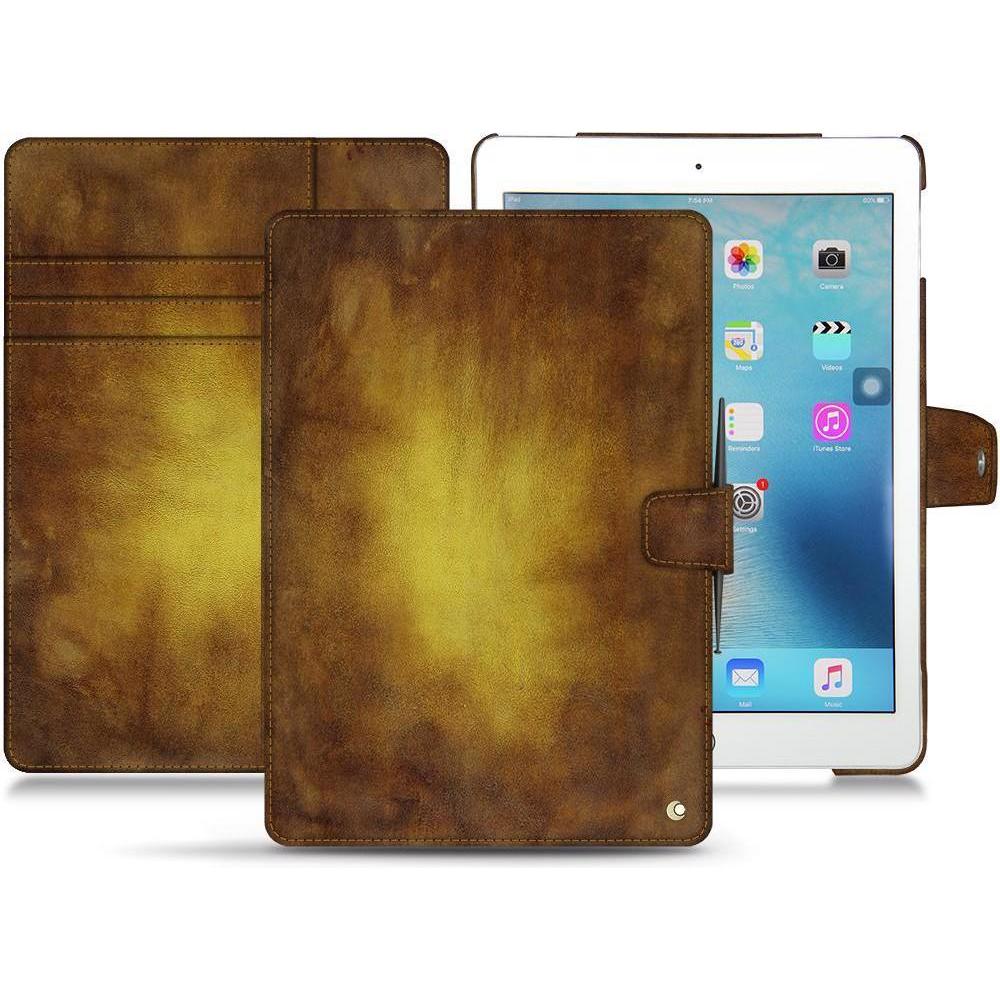 Noreve Lederschutzhülle Wallet (iPad Pro 9.7 2016 (1. Gen)), Tablet Hülle, Gold