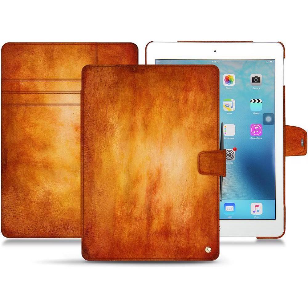 Noreve Lederschutzhülle Wallet (iPad Pro 9.7 2016 (1. Gen)), Tablet Hülle, Orange