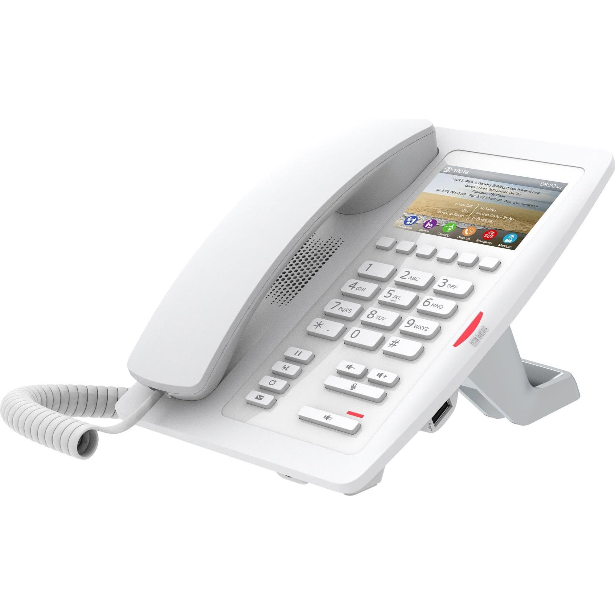 Thumbnail - Fanvil Tischtelefon H5 Weiss, Telefon, Weiss
