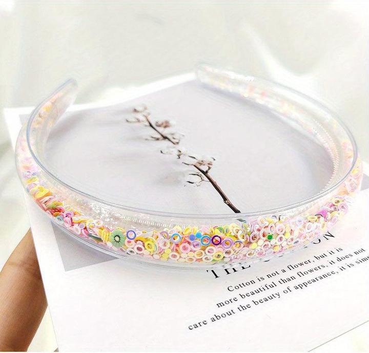 Immagine prodotto Activity Board Cerchietto trasparente per bambini, gioielli per capelli alla moda