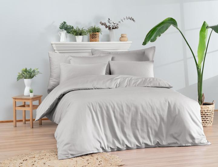 Actual product image KAS Uni satin (Pillowcase, 65 x 100 cm)