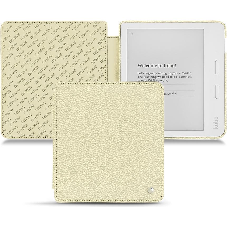 Noreve Lederschutzhülle horizontal (Libra H2O), Tablet Hülle, Beige
