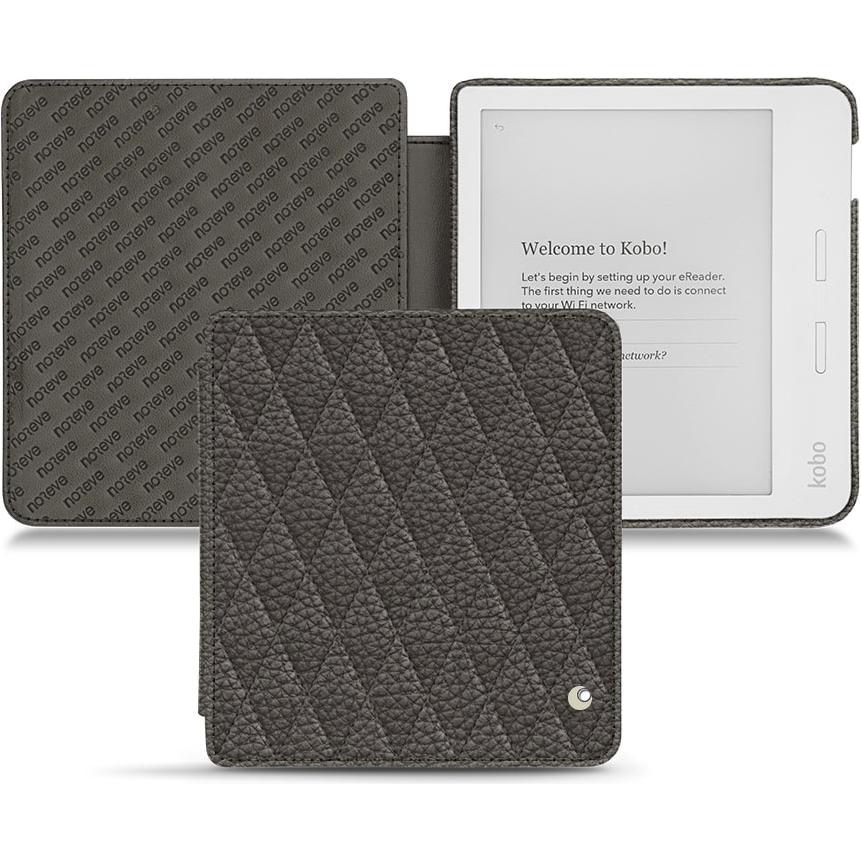 Noreve Lederschutzhülle horizontal (Libra H2O), Tablet Hülle, Grau