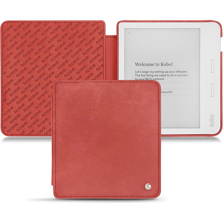 Noreve Lederschutzhülle horizontal (Libra H2O), Tablet Hülle, Rot