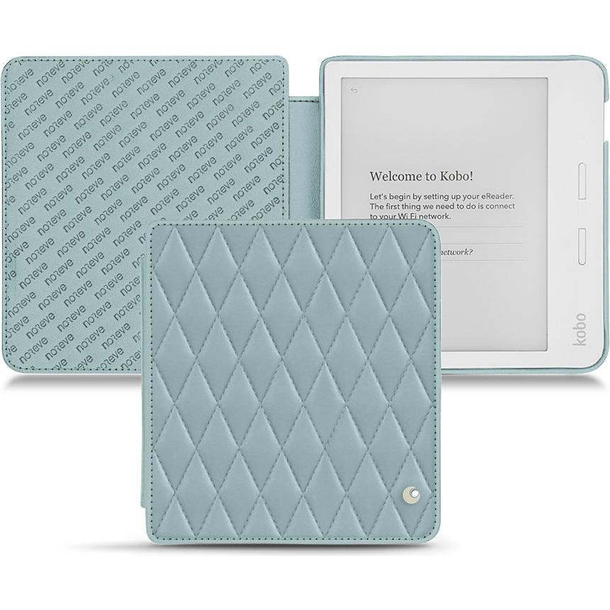 Noreve Lederschutzhülle horizontal (Libra H2O), Tablet Hülle, Blau