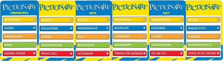Actual product image Mattel Games Pictionary (German, Swiss German, 2 - 10 Players)