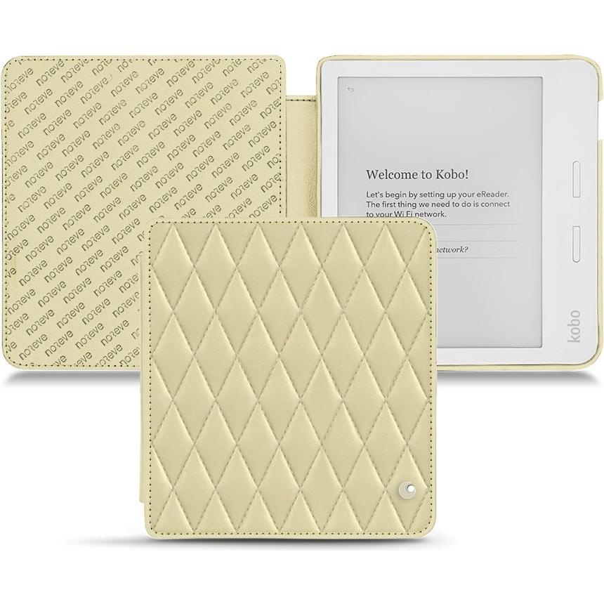 Noreve Lederschutzhülle horizontal (Libra H2O), Tablet Hülle, Beige