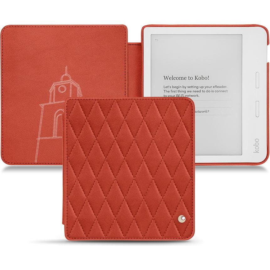 Noreve Lederschutzhülle horizontal (Libra H2O), Tablet Hülle, Orange