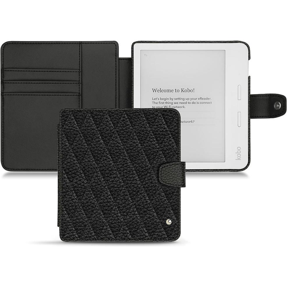 Noreve Lederschutzhülle Wallet (Libra H2O), Tablet Hülle, Schwarz