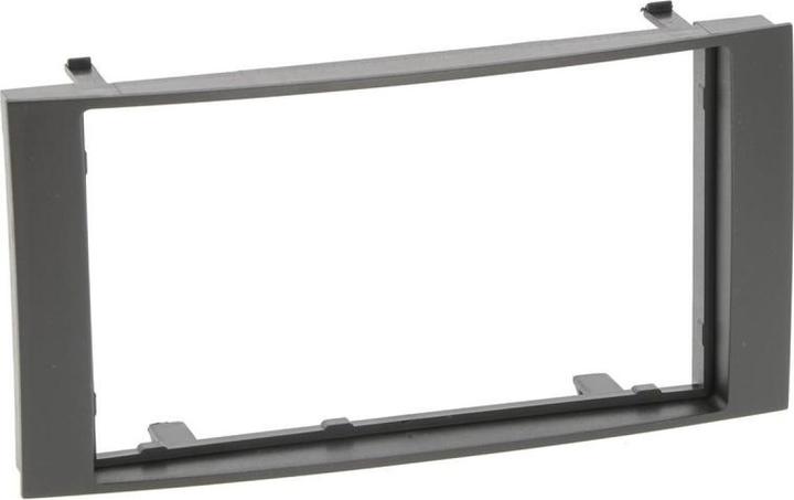 CHP Radioblende VW Touareg 2002 bis 2010, Multivan, T5 2003 bis 2009, 2-DIN, schwarz
