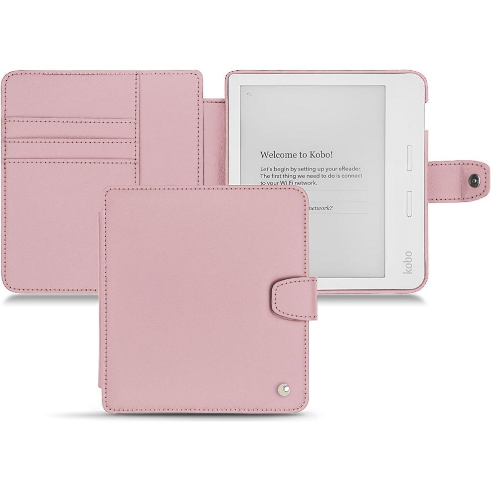 Thumbnail - Noreve Lederschutzhülle Wallet (Libra H2O), Tablet Hülle, Rosa