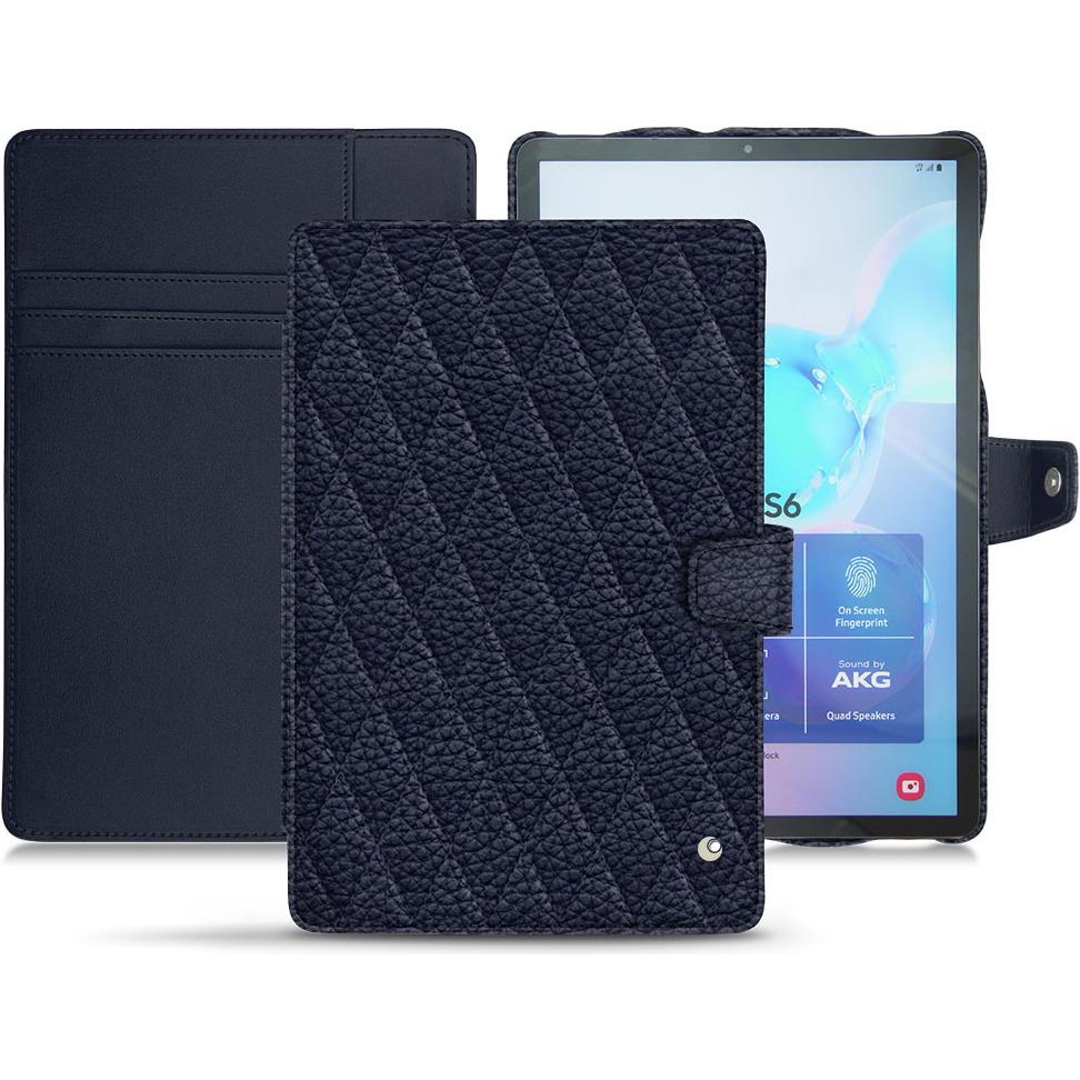 Noreve Lederschutzhülle Wallet (Galaxy Tab S6), Tablet Hülle, Violett