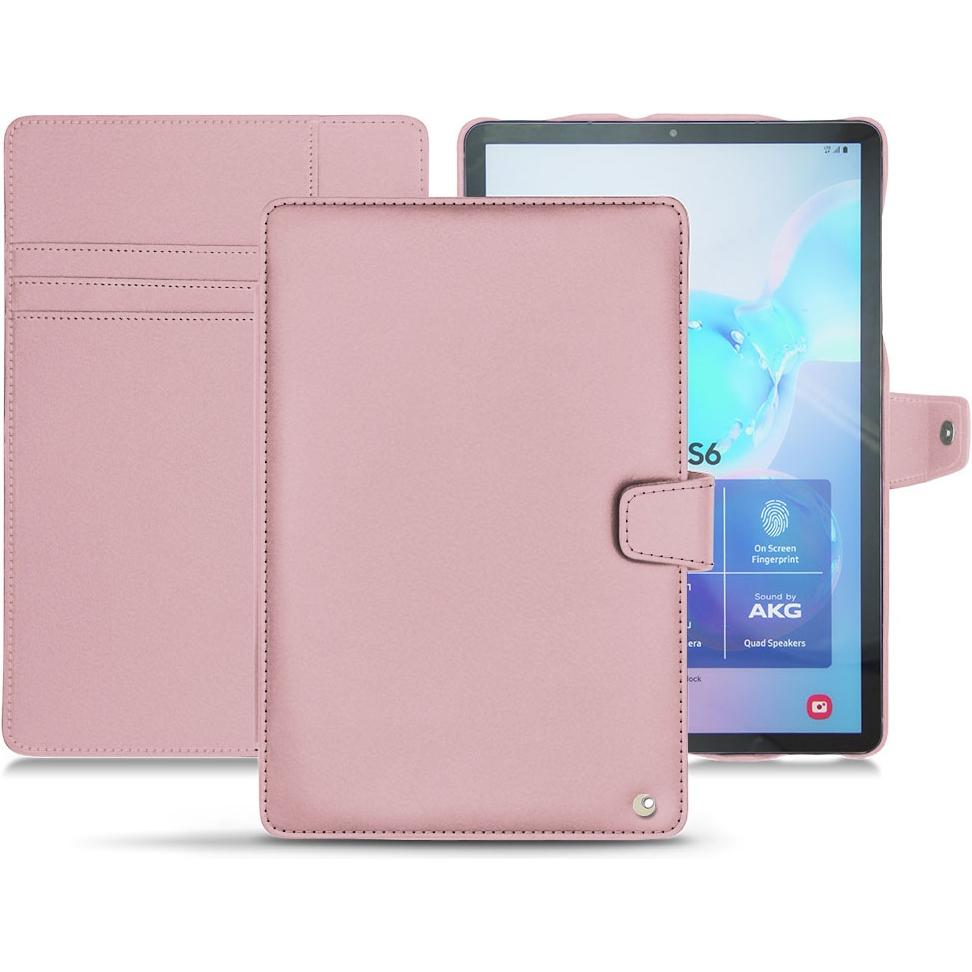 Noreve Lederschutzhülle Wallet (Galaxy Tab S6), Tablet Hülle, Rosa