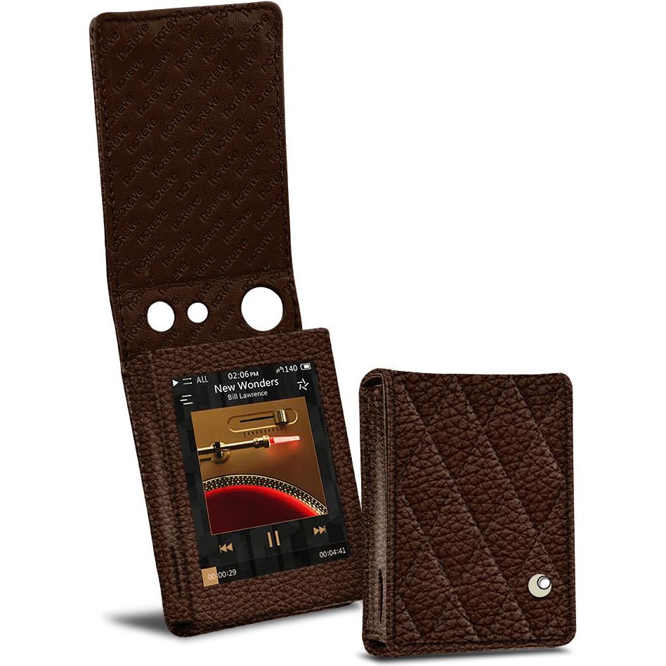 Noreve Lederschutzhülle vertikal, MP3 Tasche + Hülle, Braun
