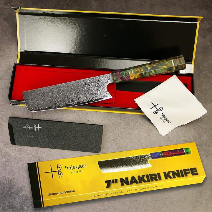 Produktbild Hajegato Nakiri Messer (18 cm)