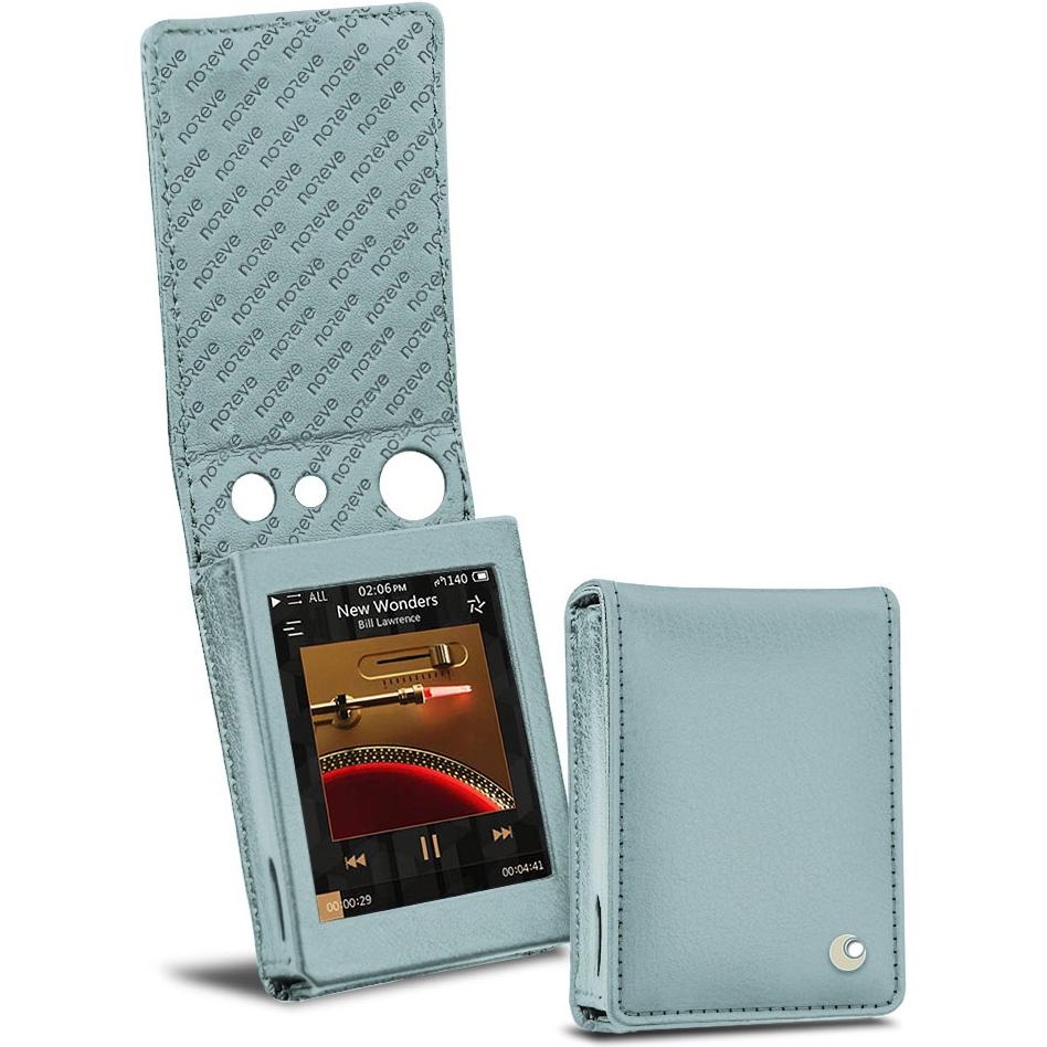 Noreve Lederschutzhülle vertikal, MP3 Tasche + Hülle, Blau