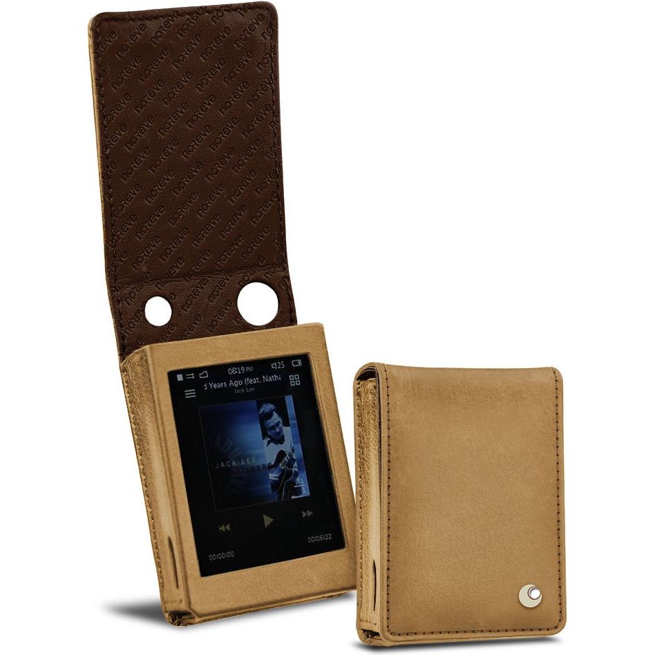 Noreve Lederschutzhülle vertikal, MP3 Tasche + Hülle, Braun