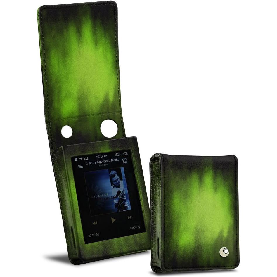 Thumbnail - Noreve Lederschutzhülle vertikal, MP3 Tasche + Hülle, Grün
