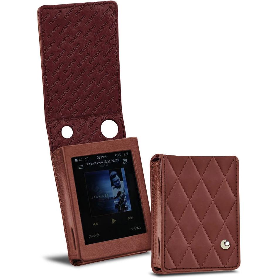 Noreve Lederschutzhülle vertikal, MP3 Tasche + Hülle, Rot