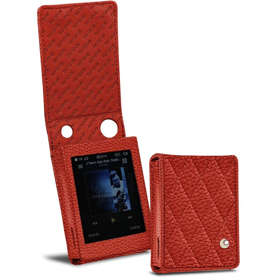 Noreve Lederschutzhülle vertikal, MP3 Tasche + Hülle, Orange