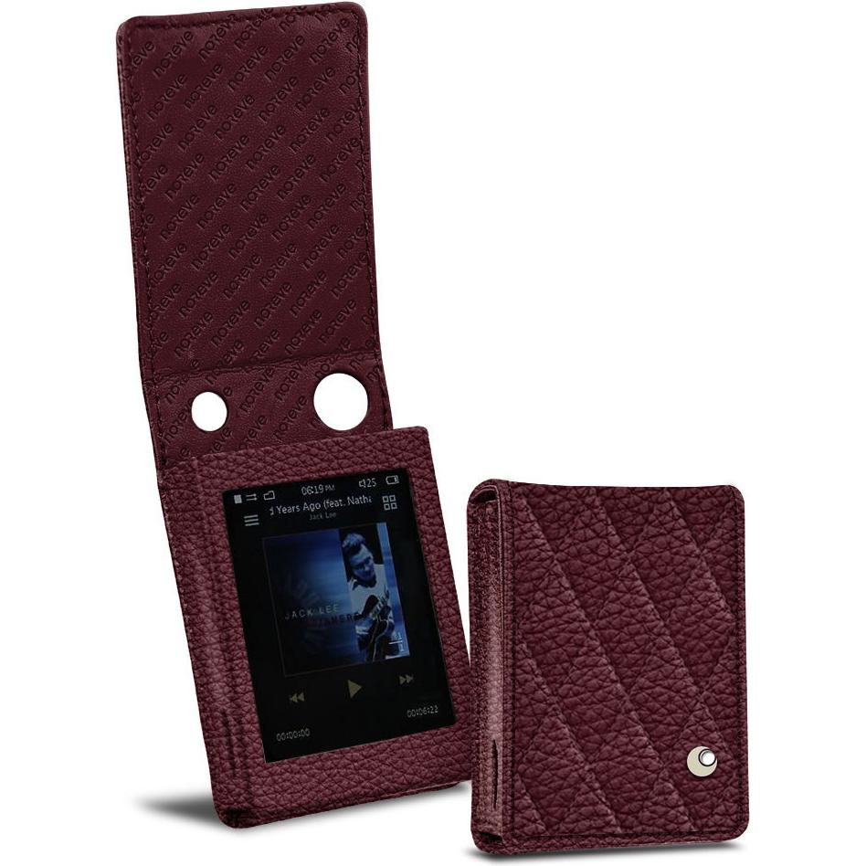 Noreve Lederschutzhülle vertikal, MP3 Tasche + Hülle, Violett