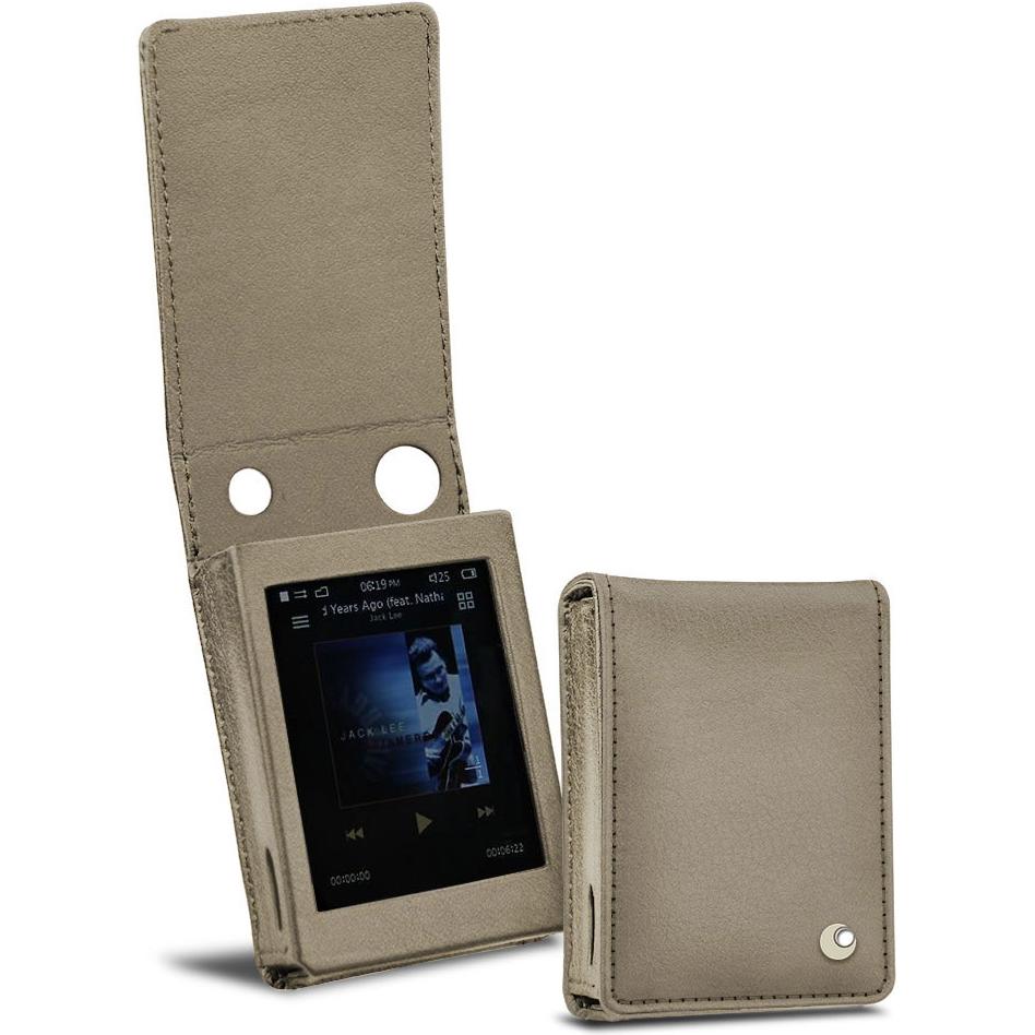 Noreve Lederschutzhülle vertikal, MP3 Tasche + Hülle, Beige