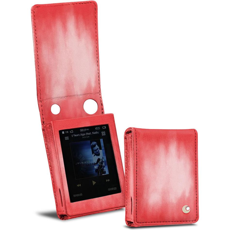 Noreve Lederschutzhülle vertikal, MP3 Tasche + Hülle, Rosa