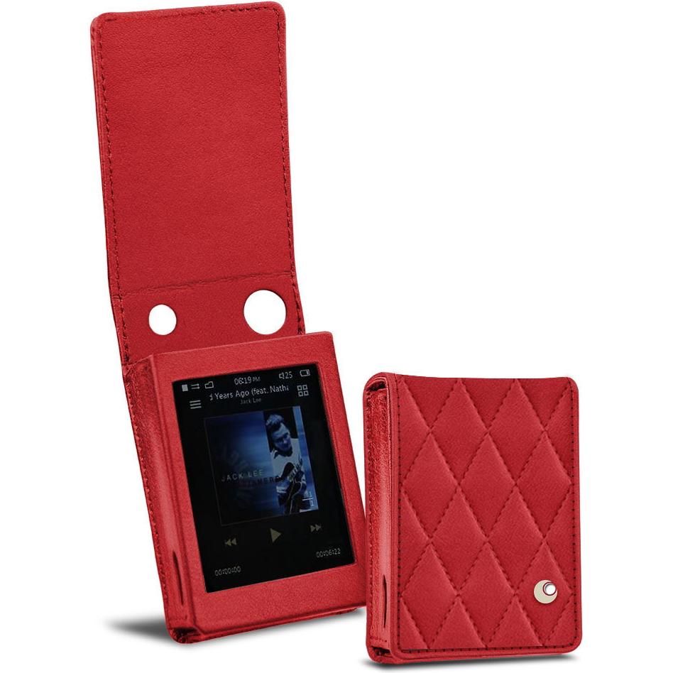 Thumbnail - Noreve Lederschutzhülle vertikal, MP3 Tasche + Hülle, Rot