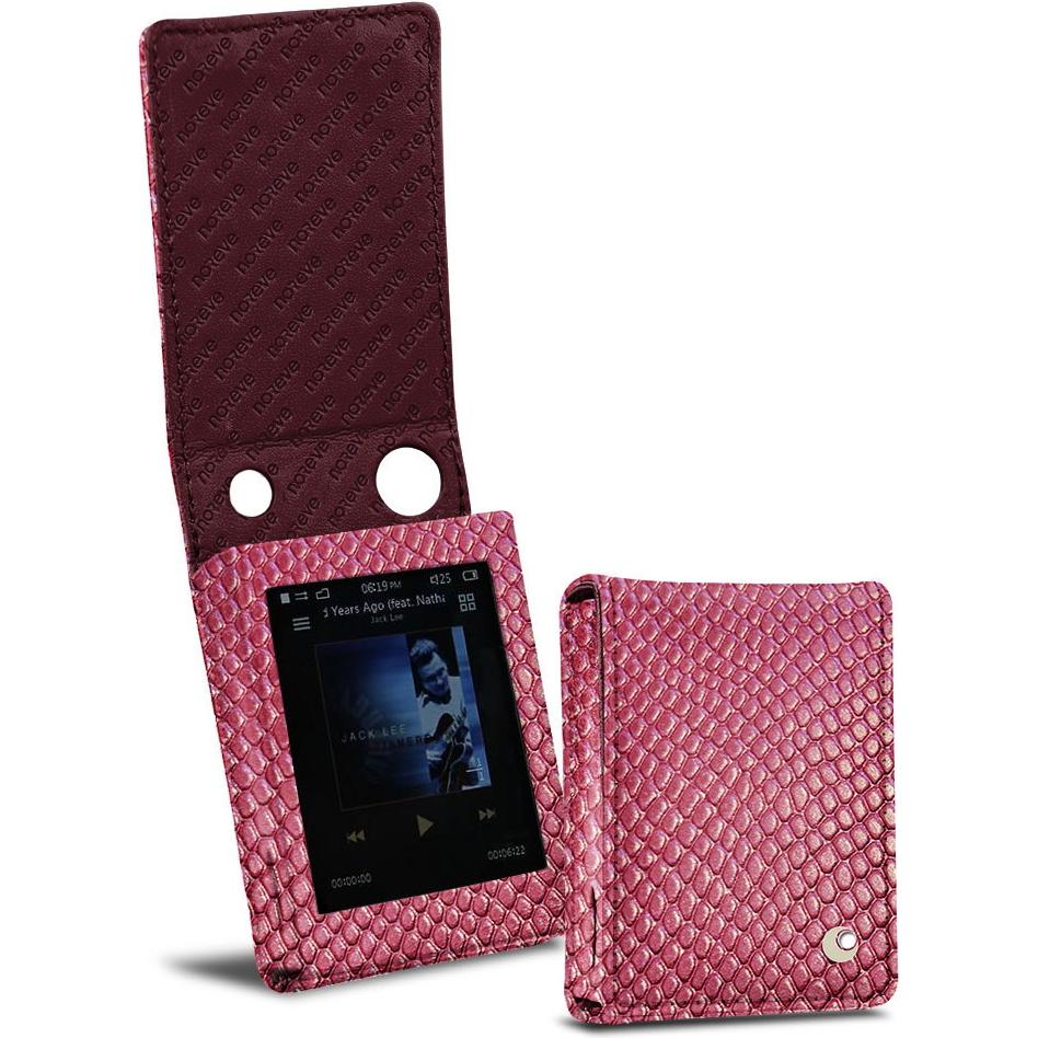 Noreve Lederschutzhülle vertikal, MP3 Tasche + Hülle, Rosa