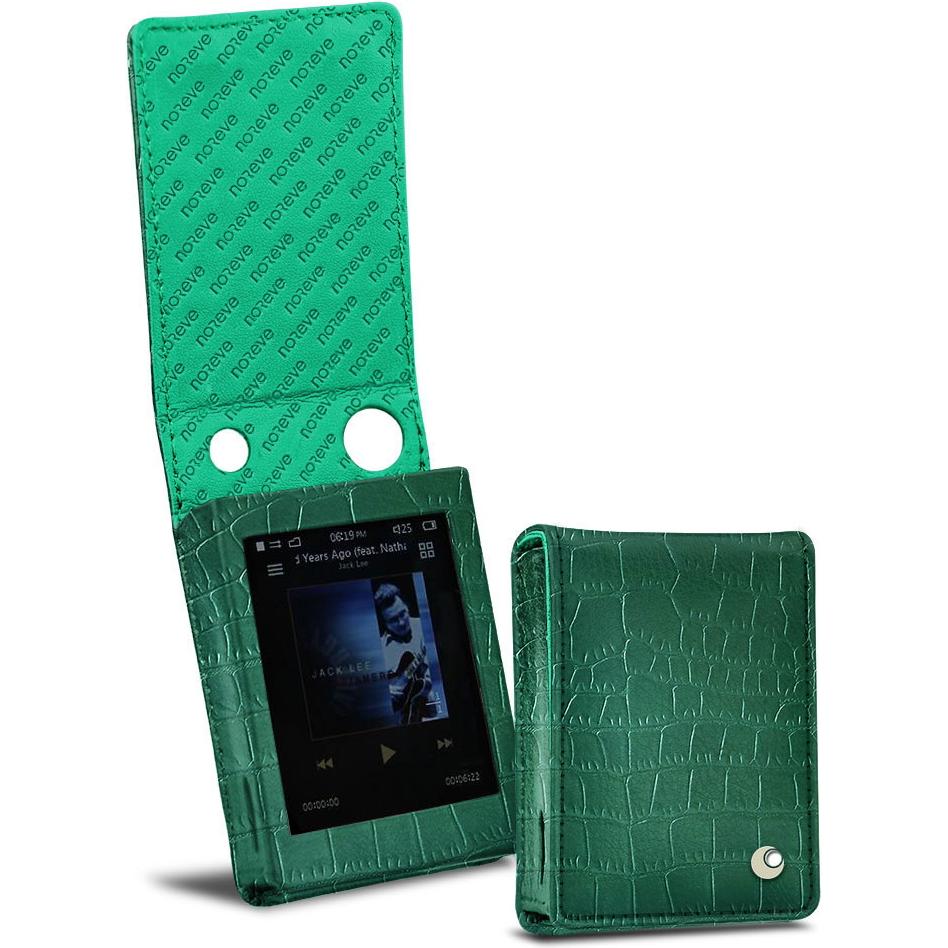 Noreve Lederschutzhülle vertikal, MP3 Tasche + Hülle, Grün