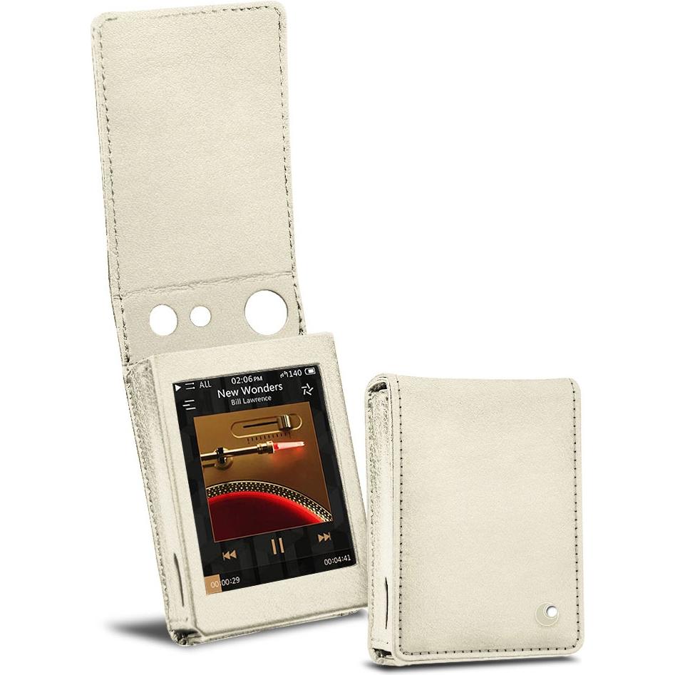 Noreve Lederschutzhülle vertikal, MP3 Tasche + Hülle, Weiss