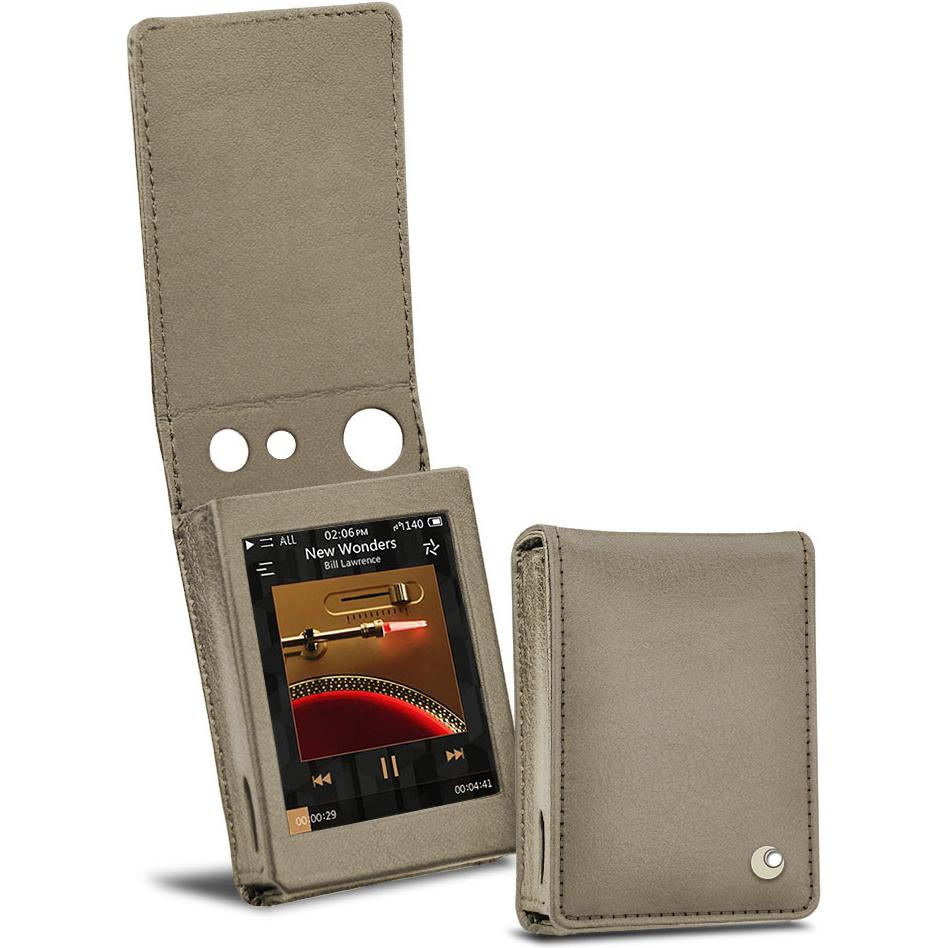 Noreve Lederschutzhülle vertikal, MP3 Tasche + Hülle, Beige