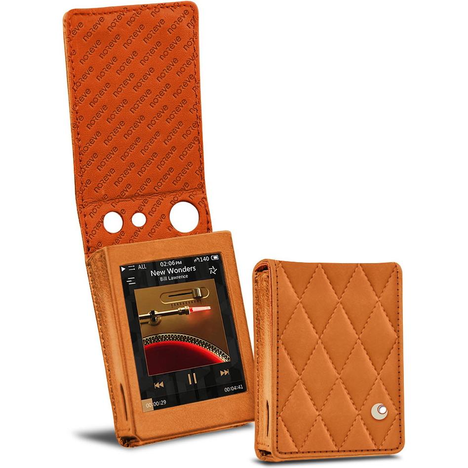 Noreve Lederschutzhülle vertikal, MP3 Tasche + Hülle, Orange